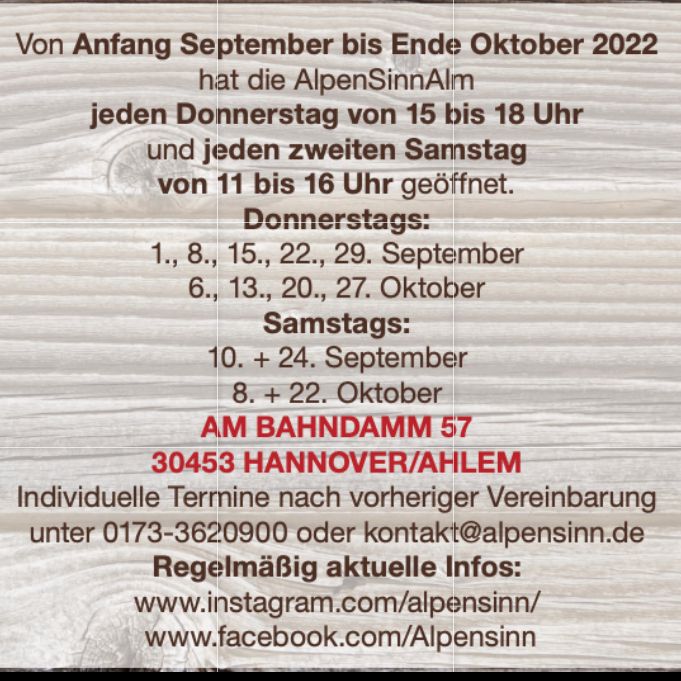 AlpenSinn - Pop up Store für DirndlLiebe & TrachtenGlück
