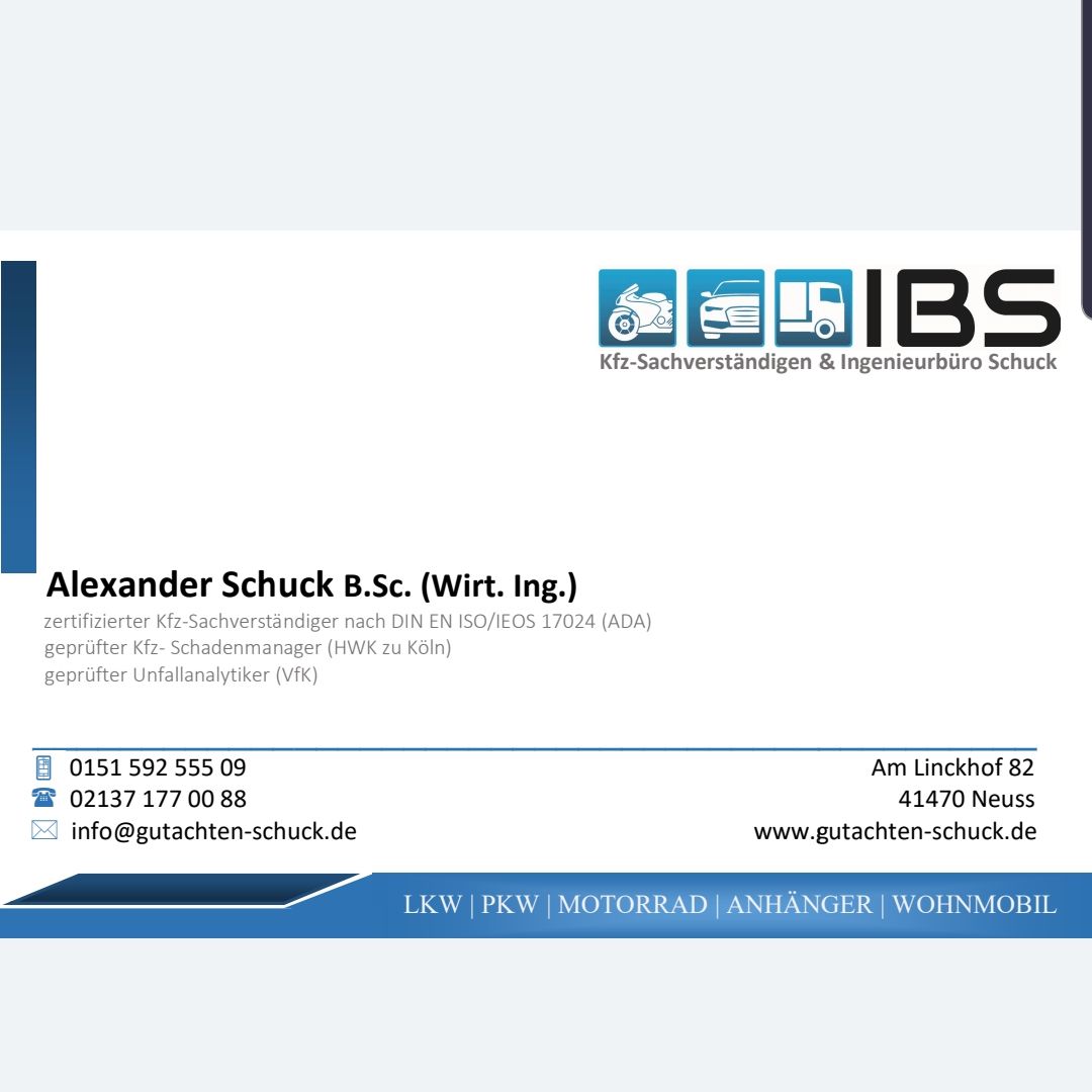 Kfz-Sachverständigen & Ingenieurbüro Schuck