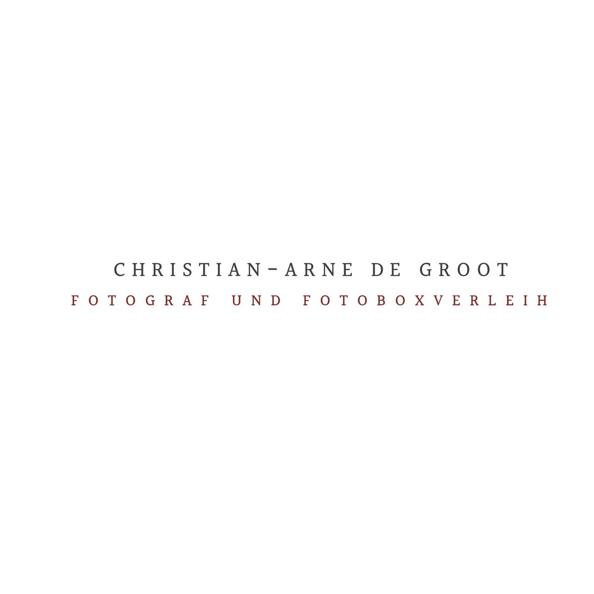 Fotograf und Fotoboxverleih Bremen - Christian-Arne de Groot