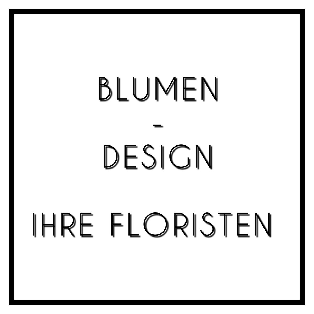 Blumen-Design Blumengeschäft