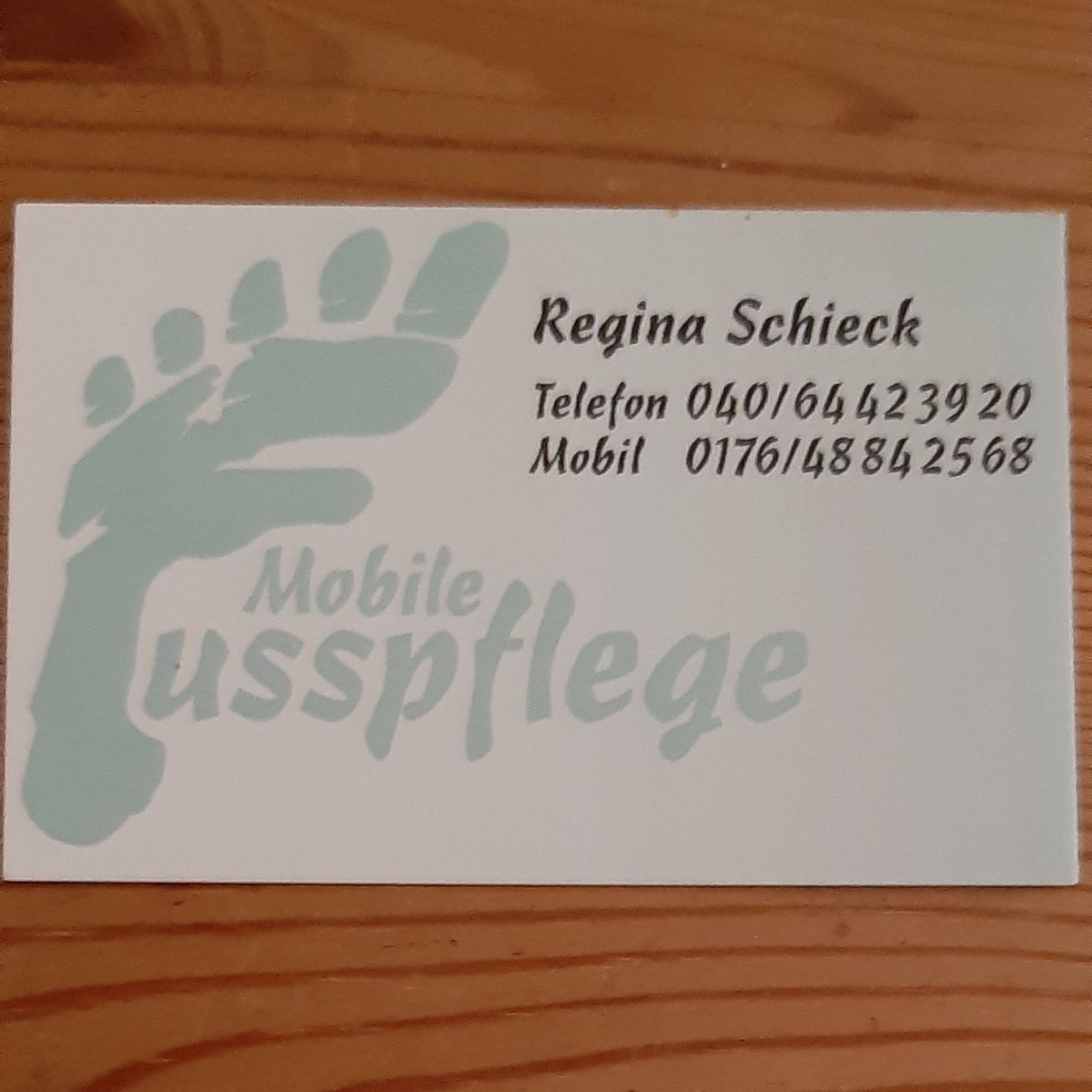 Mobile Fusspflege Regina Schieck