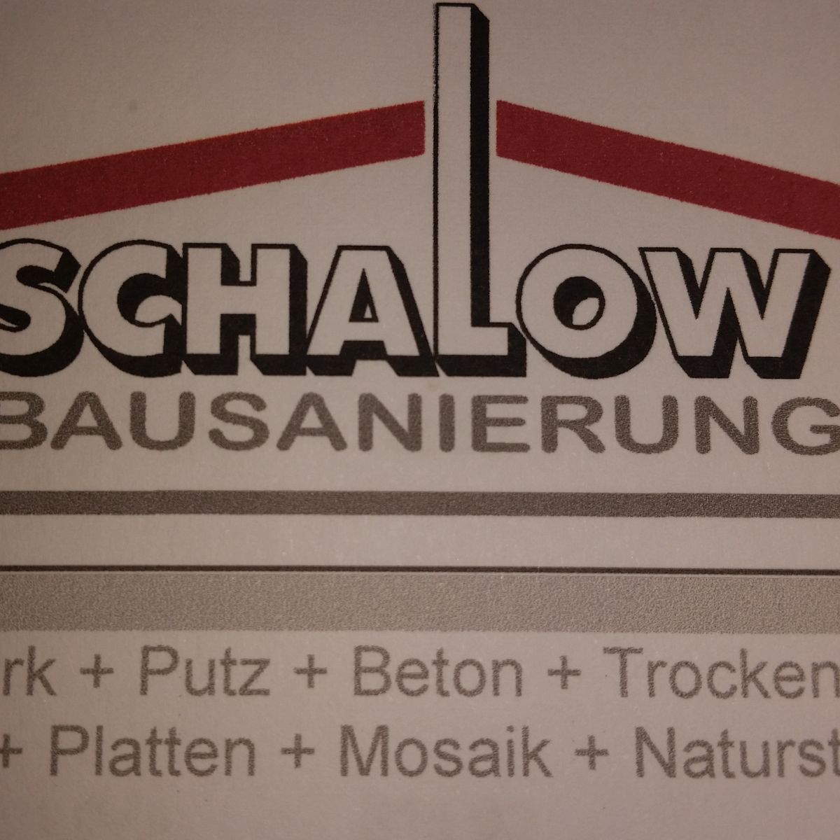 SCHALOW-Bausanierung