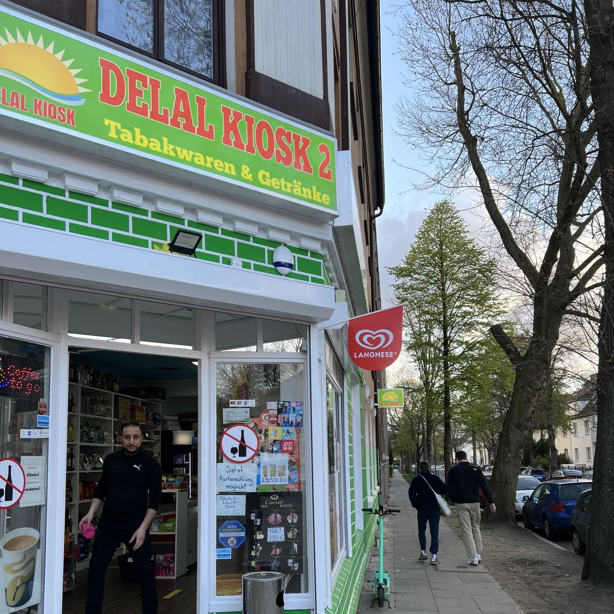 Delal kiosk