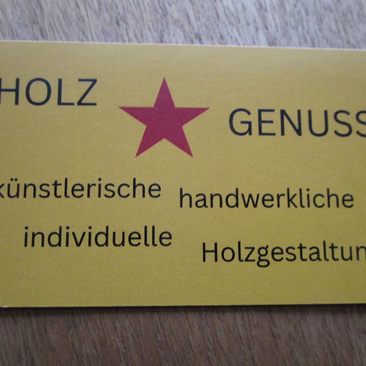 HOLZ*GENUSS